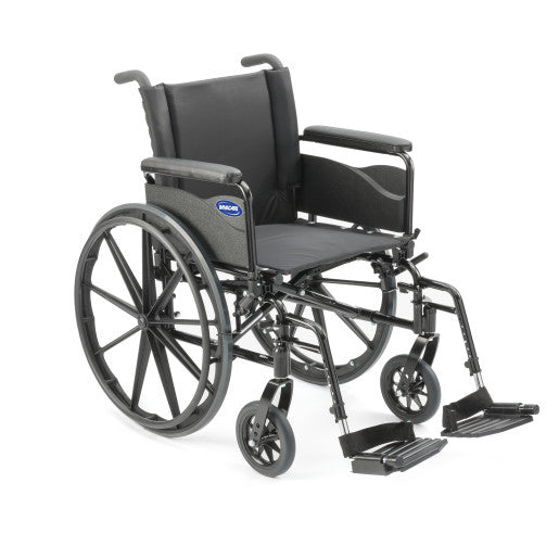 9000XT Wheelchair 18X16, Space Saver Desk Arms