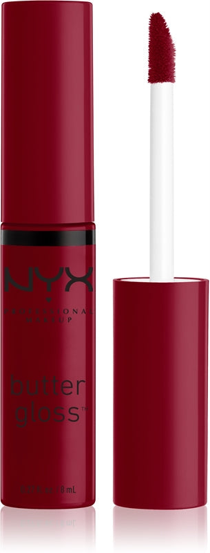 NYX Professionelles Make-up Butter Lipgloss Farbe 39 Rocky Road 8 ml