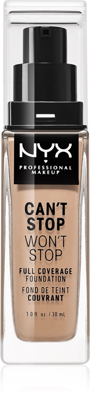 NYX Professional Makeup Can't Stop Won't Stop Full Coverage high coverage foundation color Light Ivory 30 ml