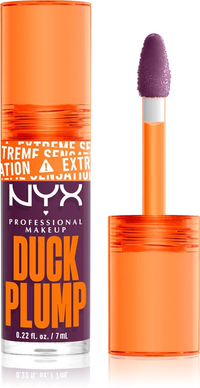 NYX Professional Makeup Duck Plump Lipgloss Volumeneffekt Farbe 17 Pure Plump 7 ml