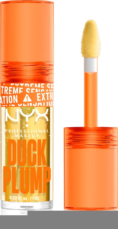 NYX Professional Makeup Duck Plump Volumizing Lipgloss Farbe 01 Clearly Spicy 7 ml