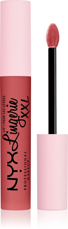 NYX Professionel Makeup Lingerie XXL flydende læbestift med mat finish farve 03 - Xxpose me 4 ml