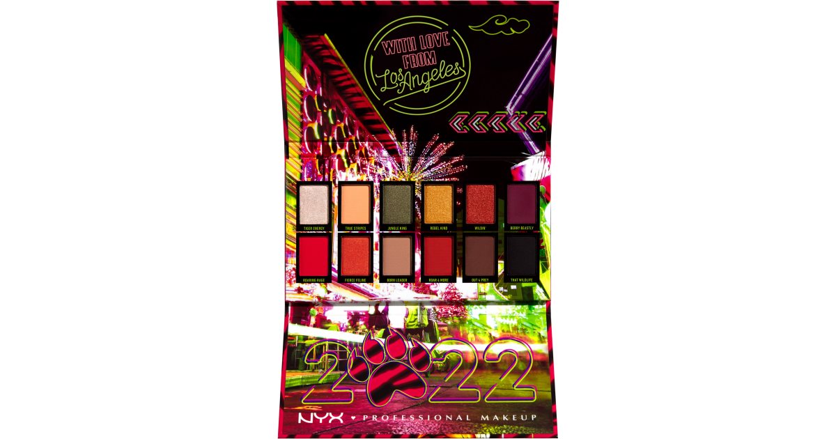 NYX Professional Makeup Lunar New Year 2022 Lidschattenpalette 12x0,85 g