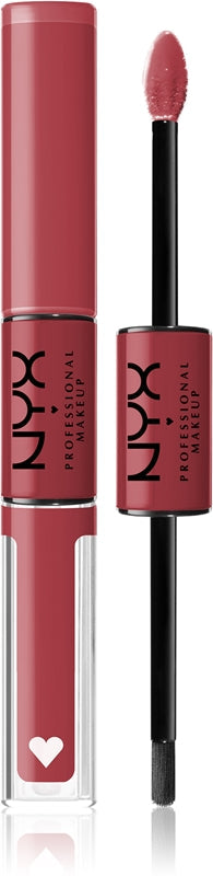 NYX Professionell Makeup Shine Loud High Shine Liquid Lipstick med Intense Shine Color 29 Movie Maker 6,5 ml