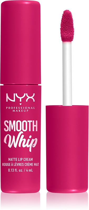 NYX Profesjonalny makijaż Smooth Whip Matte Velvet Effect Lipstick Smoothing Effect Color 09 Bday Frosting 4 ml