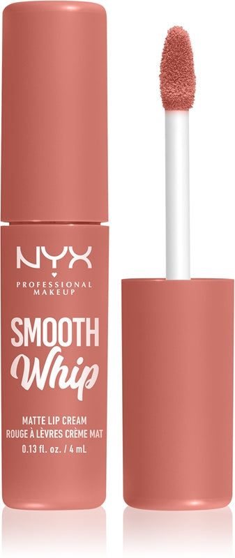 NYX Profesjonalny makijaż Smooth Whip Matte Velvet Effect Lipstick Smoothing Effect Color 22 Policzki 4 ml