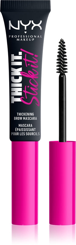 NYX Professional Makeup Thick it Stick It Eyebrow Mascara color 08 - Black 7 ml