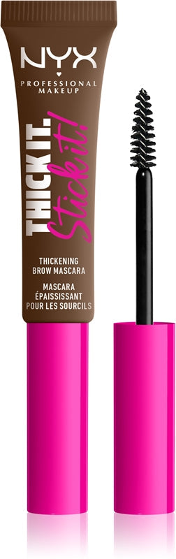 NYX Professionell Makeup Thick it Stick It Eyebrow Mascara Color 06 Brunette 7 ml