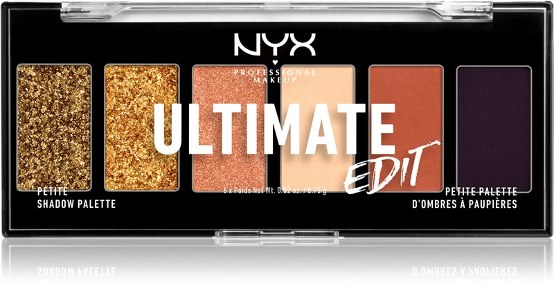 NYX Profesjonalny makijaż Ultimate Edit Petite Eyeshadow Palette Color 06 Utopia 6x1,2 g