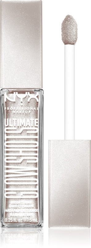 NYX Profesjonalny makijaż Ultimate Glow Shots Liquid Glitter Eyeshadow Color 03 Come Thru Coconut 7,5 ml