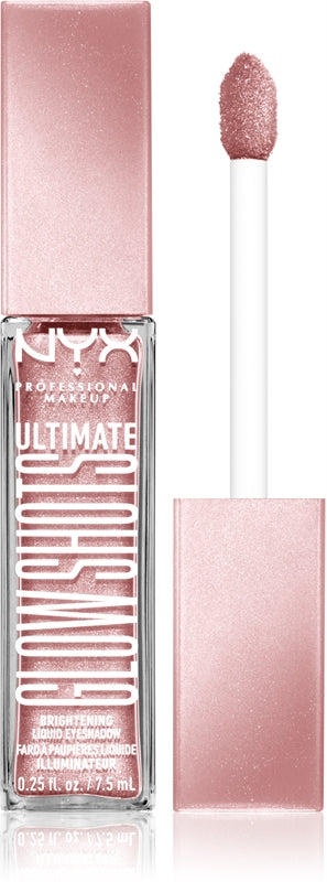 NYX Profesjonalny makijaż Ultimate Glow Shots Liquid Glitter Eyeshadow Color 04 Grapefruit 7,5 ml