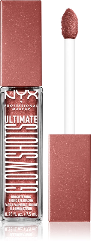 NYX Profesjonalny makijaż Ultimate Glow Shots Liquid Glitter Eyeshadow Color 17 Po$H 7,5 ml