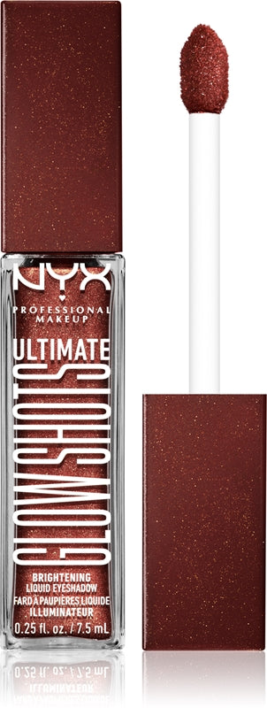 NYX Profesjonalny makijaż Ultimate Glow Shots Liquid Glitter Eyeshadow Color 16 $ix Fig$ 7,5 ml