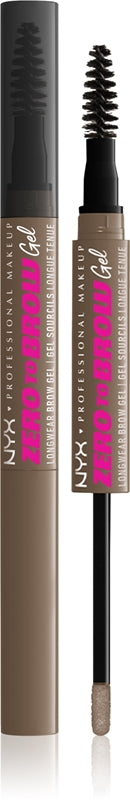 Nyx Zero Øyenbrynsgelé 02-Ash Brown 2ml