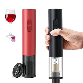 elektrisk rødvin proptrækker automatisk drue vin flaskeåbner oplyst folie skærer tage ud kork køkken gadgets