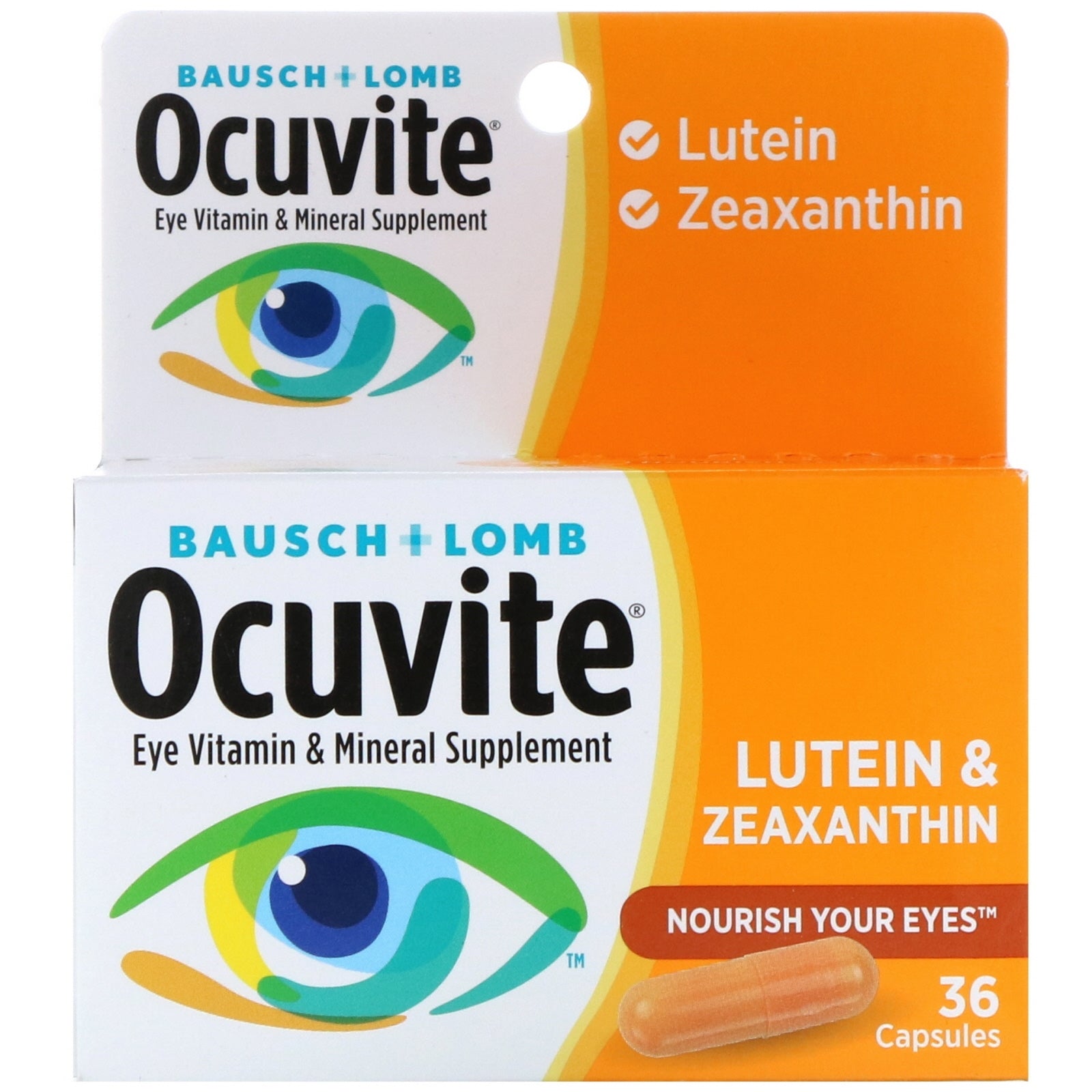 Ocuvite Areds Eye Vitamin with Lutein Supplement