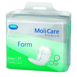 Hartmann MoliCare Premium Form Extra Bladder Control Pad, 30 Each - Bag