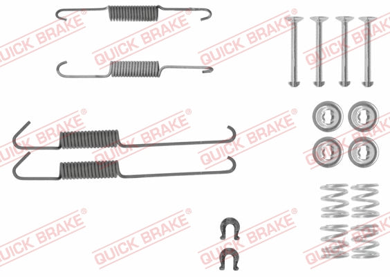 Accessory Kit, brake shoes KAWE 105-0002