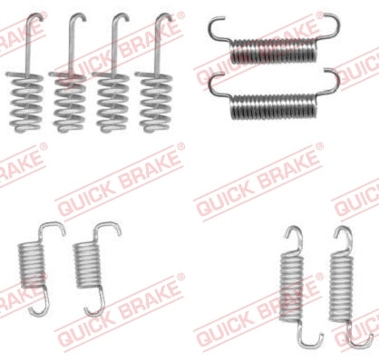 Accessory Kit, parking brake shoes KAWE 105-0004