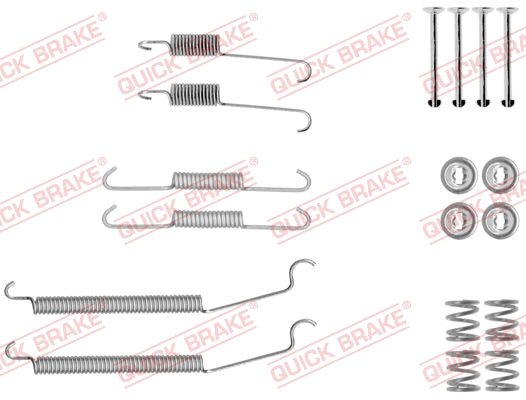 Accessory Kit, brake shoes KAWE 105-0039