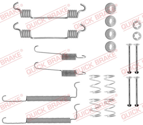 Accessory Kit, brake shoes KAWE 105-0710