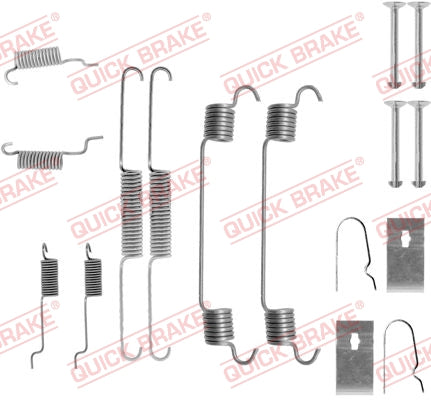 Accessory Kit, brake shoes KAWE 105-0767