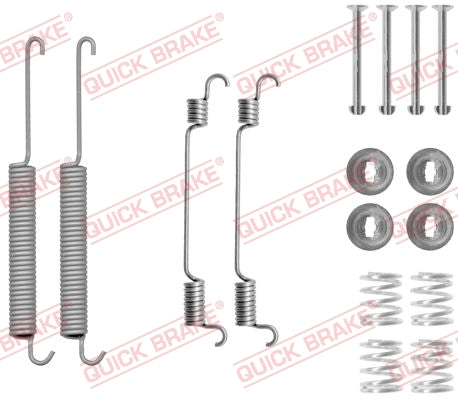 Accessory Kit, brake shoes KAWE 105-0806