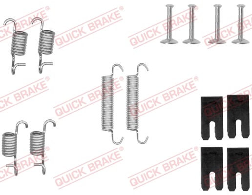 Accessory Kit, parking brake shoes KAWE 105-0850