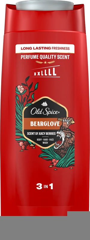 Old Spice Bearglove dusjgelé for kropp og hår 675 ml