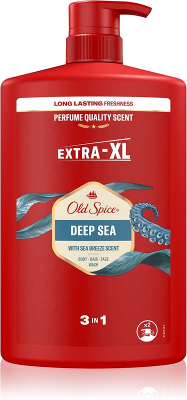 Old Spice Deep Sea dusjgelé for menn 1000 ml