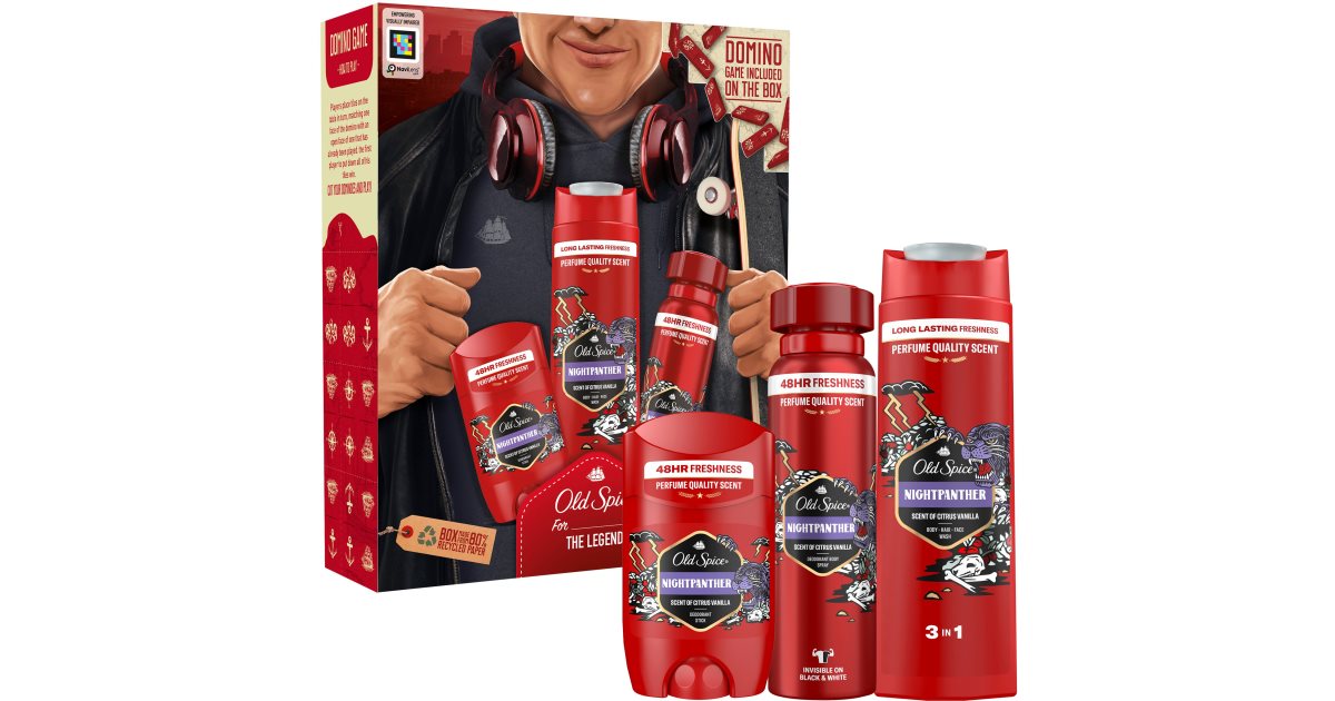Old spice Coffret Nightpanther - Coffret Cadeau - 50 ml