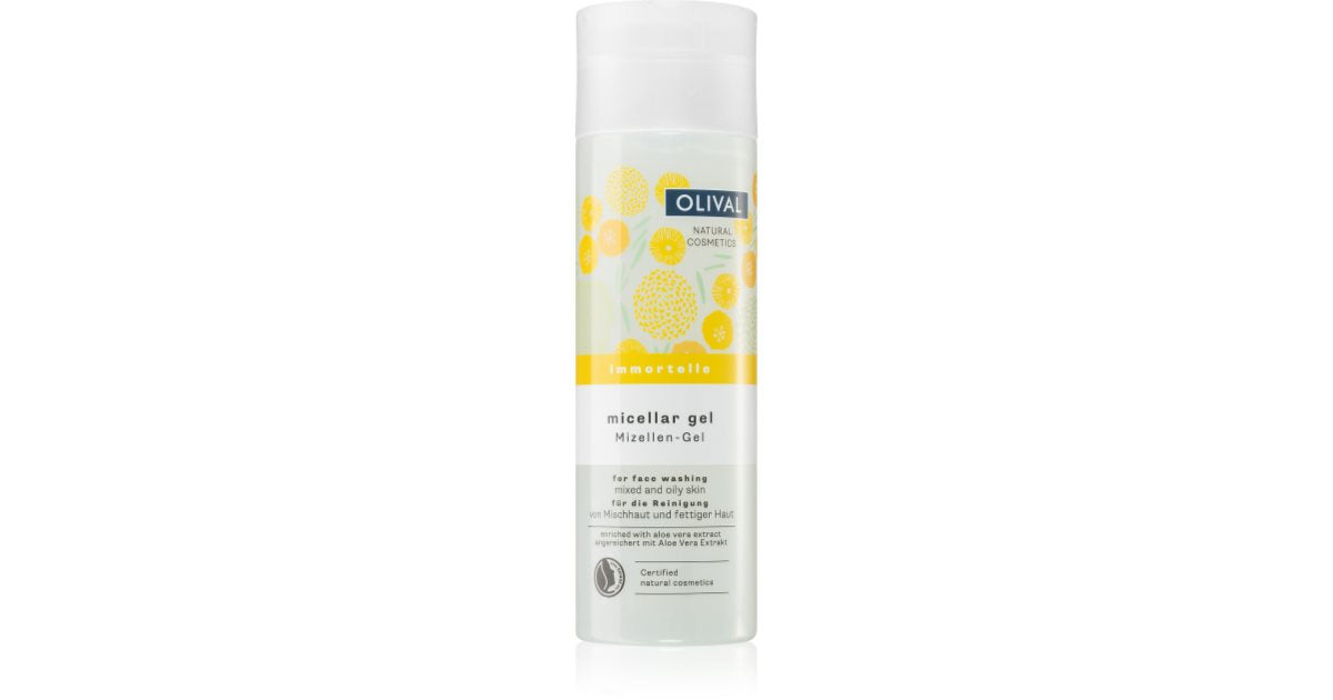 Olival Immortelle Micellar ansiktsrensegel for kombinert og fet hud 200ml