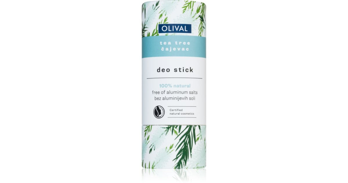 Olival Natural Tea Tree solid deodorant without aluminum salts 40 g