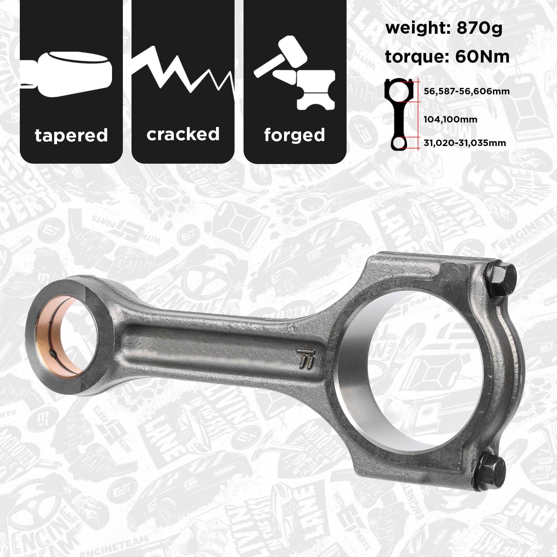 Connecting Rod ET ENGINETEAM OM0033