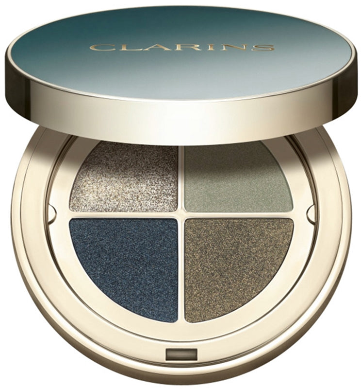 Clarins Paleta cieni do powiek Ombre 4 Color Eyeshadow Palette zapewniająca długotrwały efekt Kolor 05 - Jade Gradation 4,2 g
