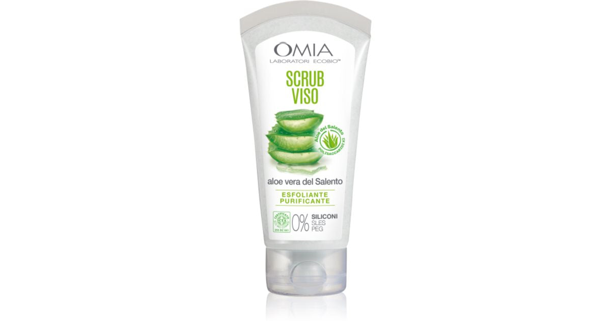 Omia Laboratoires Aloe Vera del Salento Gommage nettoyant visage à l'aloe vera 75 ml