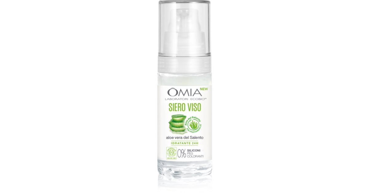 Omia Ansigtsserum Med Aloe Fra Salento 30 Ml