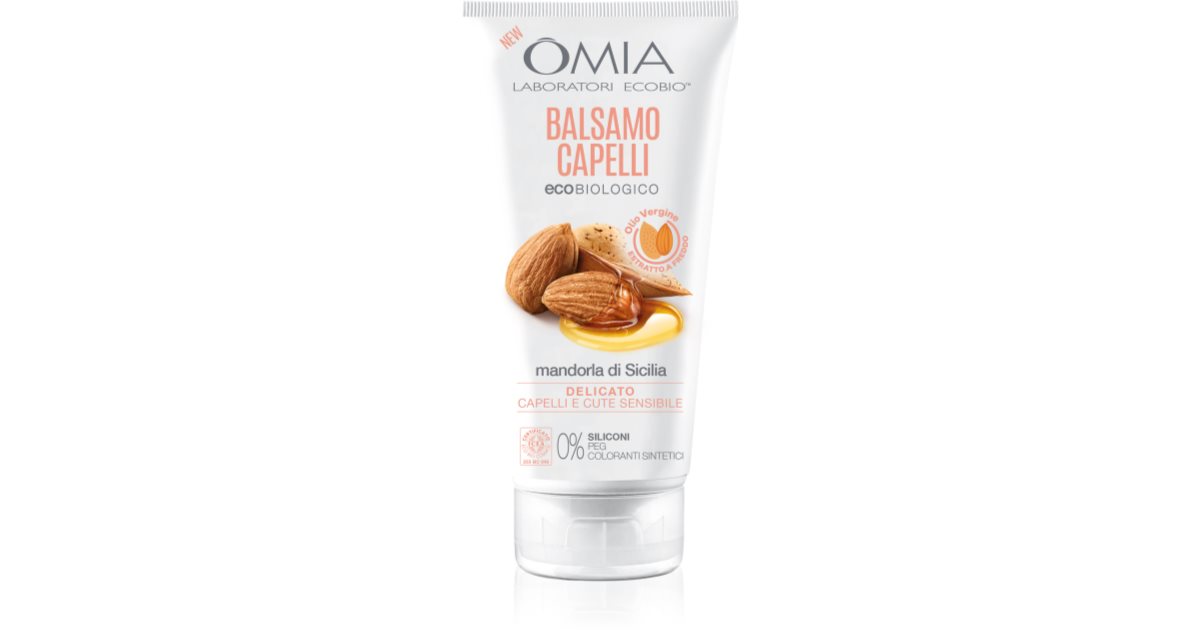 Omia Sicilian Almond Hair Conditioner 180ml