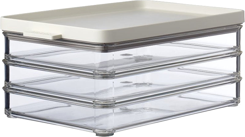 Mepal Omnia food container for refrigerator storage color Nordic white