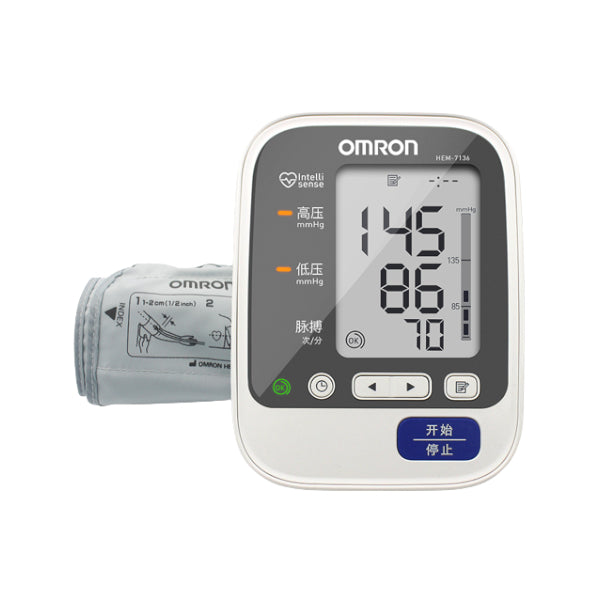 Omron - Electronic Blood Pressure Monitor HEM-7136 (CN Version) - 1pc