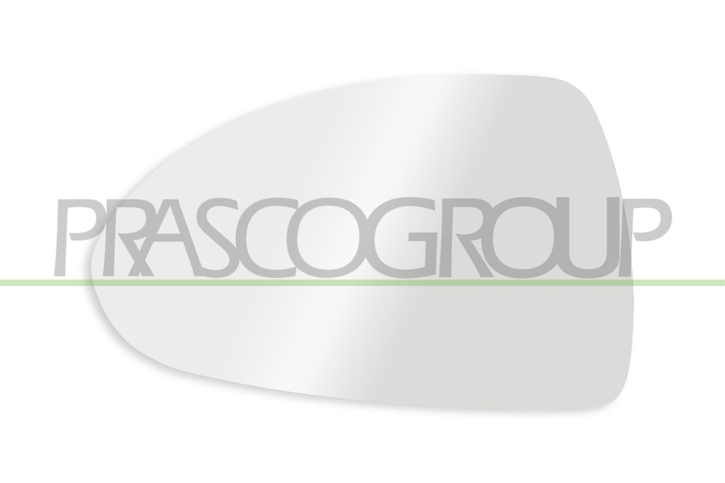 Mirror Glass, exterior mirror PRASCO OP0347504
