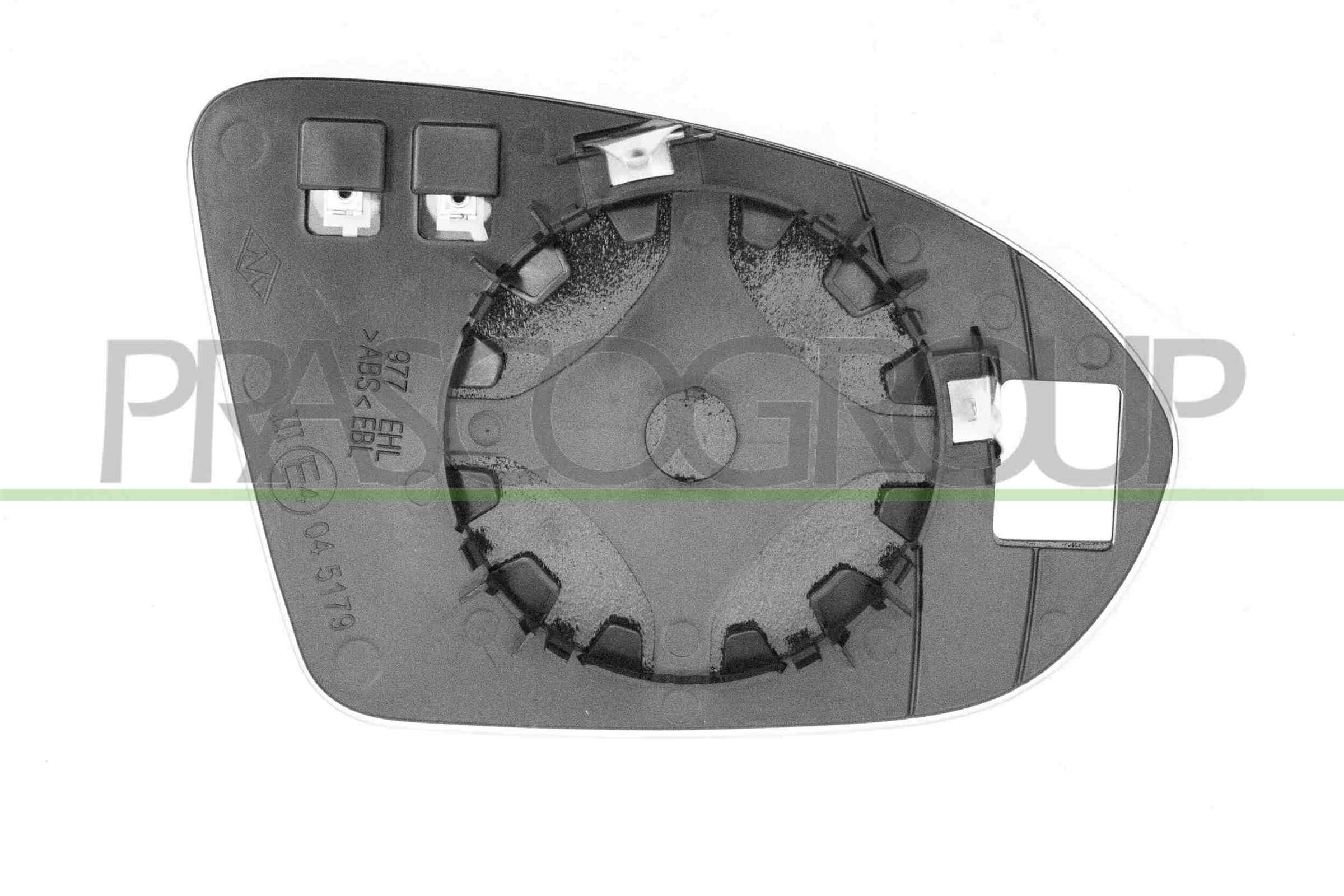 Mirror Glass, exterior mirror PRASCO OP4207514