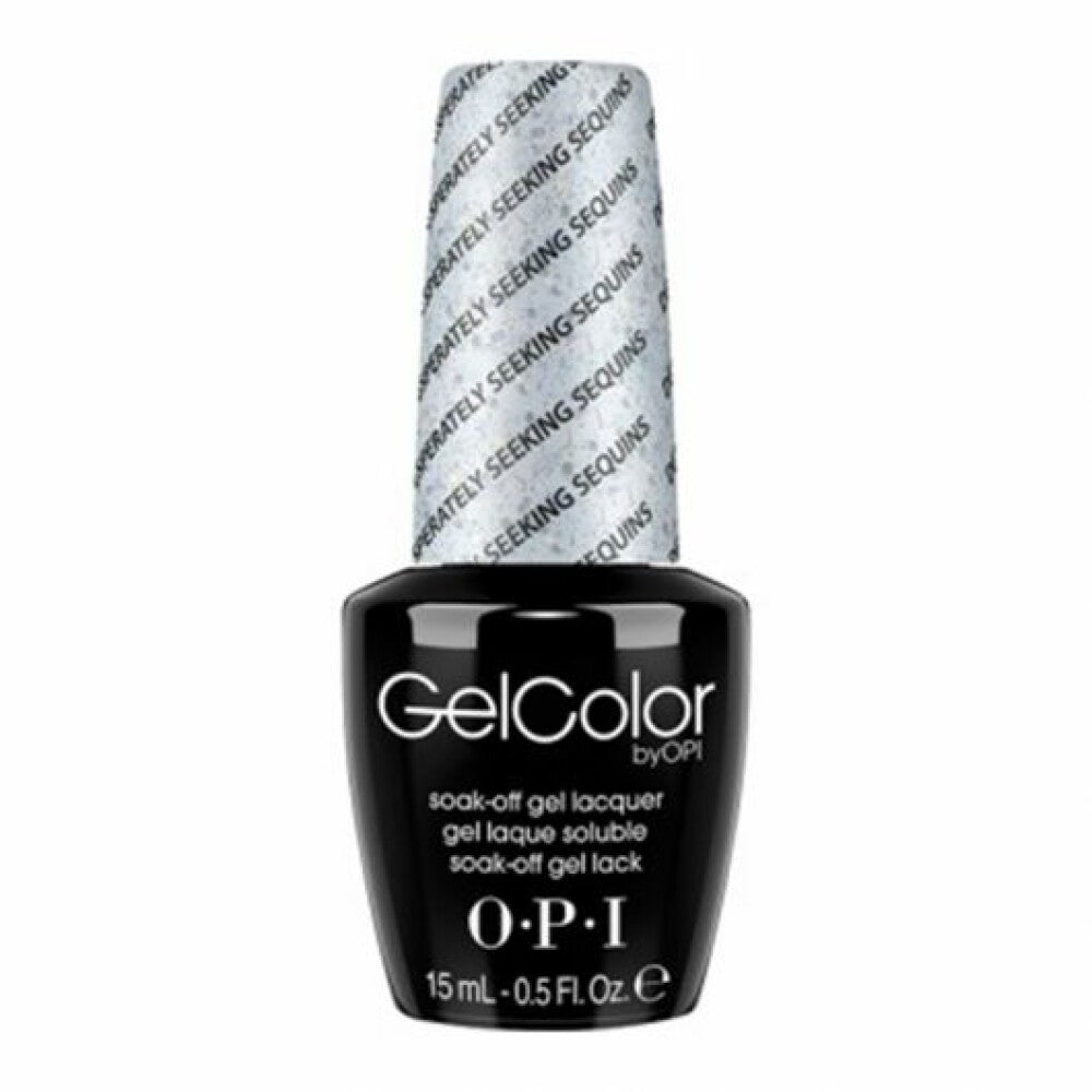 Opi Gelfarge Semi-permanent neglelakk Desperat søker paljetter 15 ml
