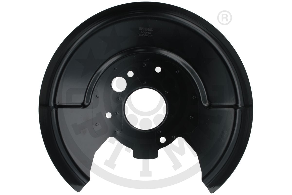 Splash Panel, brake disc OPTIMAL BSP-9601R