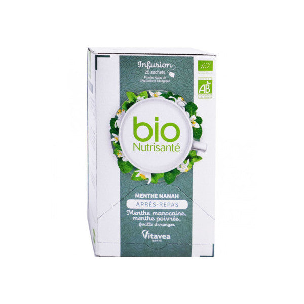 Bio Nutrisanté - After-Review Nanah Mint Infusion 20 påsar