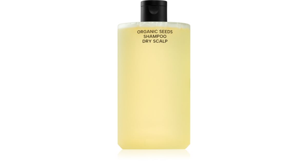 WHAMISA Shampoing hydratant intense aux graines biologiques pour peaux sèches 490 ml