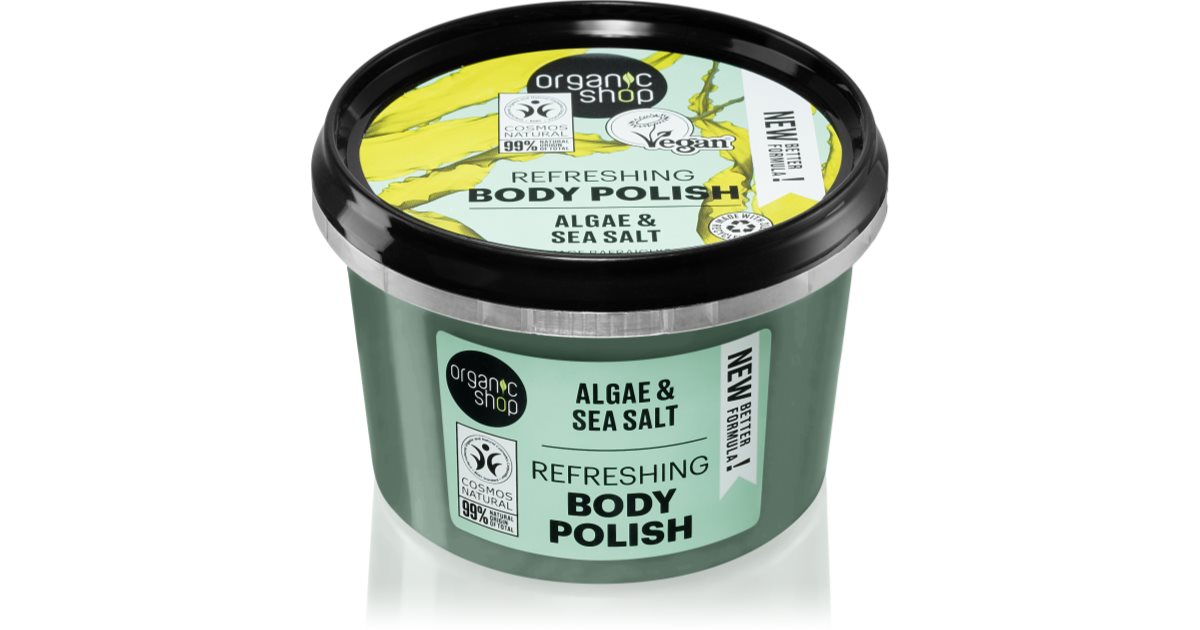 Organic Shop Tång och havssalt Body Scrub 250ml