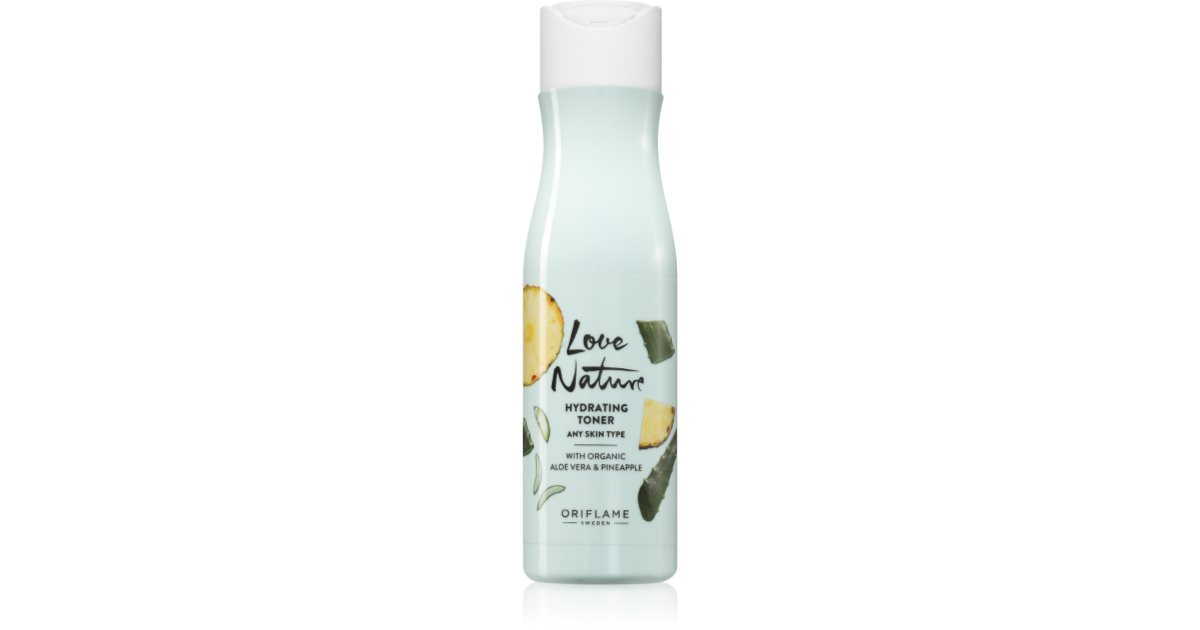 Oriflame Love Nature Organic Aloe Vera & Pineapple Moisturizing Face Lotion 150ml