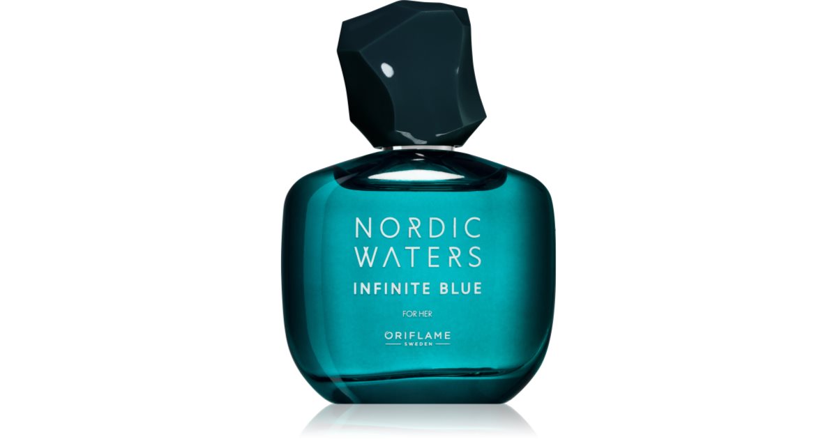 Oriflame Nordic Waters Infinite Blue Eau de Parfum til kvinder 50 ml