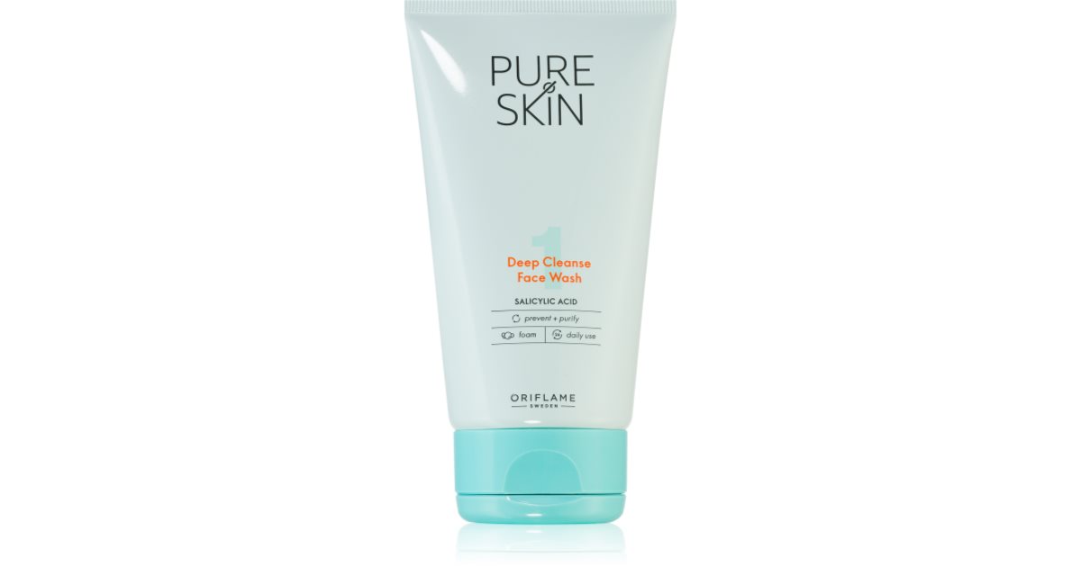 Oriflame Pure Skin ansiktsrensegel for fet hud 150 ml